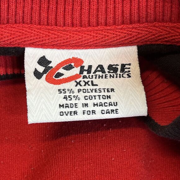 Dale Earnhardt Jr Mens Sweatshirt XXL Red Pullover Nascar Chase Authentics Bud - Picture 11 of 12